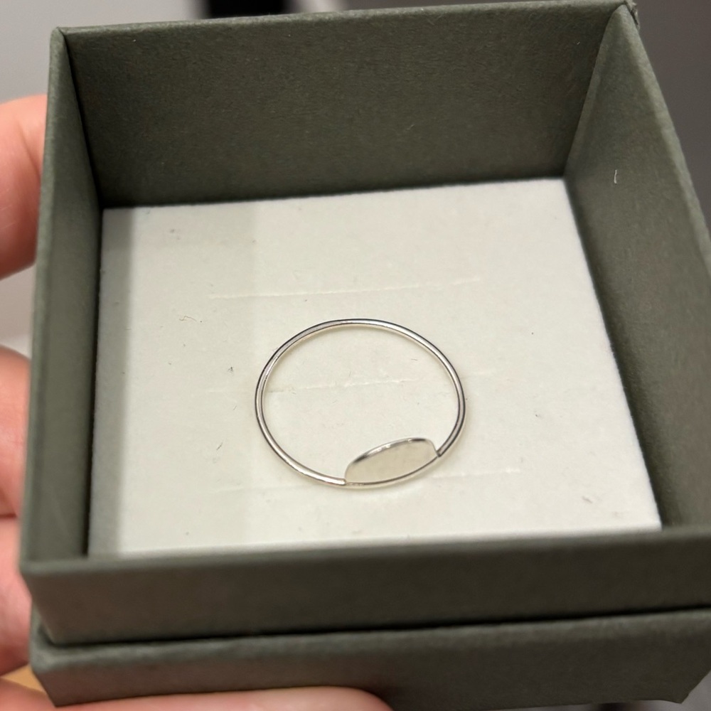 Able Luna sterling silver ring size 9 - Picture 2 of 3